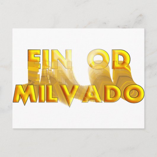 Ein Od Milvado Postkarte (Vorderseite)