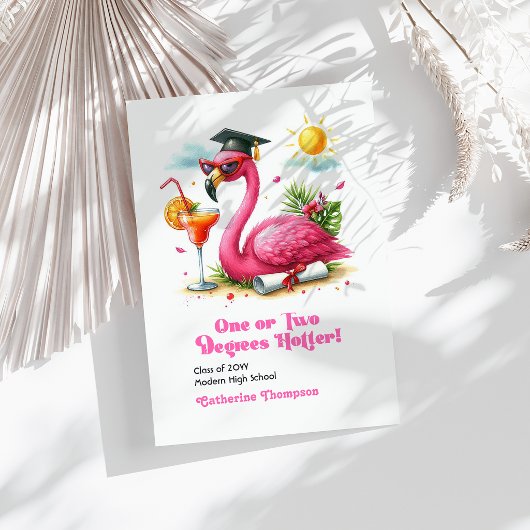 Ein oder zwei Grad Hotter Flamingo Abschluss Ankündigung