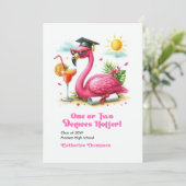 Ein oder zwei Grad Hotter Flamingo Abschluss Ankündigung (Stehend Vorderseite)