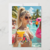 Ein oder zwei Grad Hotter Flamingo Abschluss Ankündigung (Rückseite)