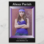 Ein oder zwei Seiten Modell Kopf-Schuss Comp/Zed C (Vorne)