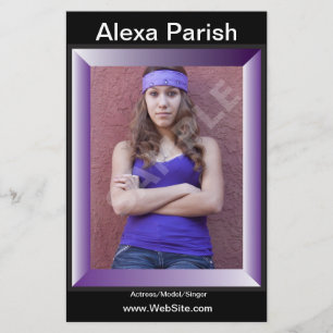 Ein oder zwei Seiten Modell Kopf-Schuss Comp/Zed C