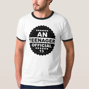 EIN offizieller JUGENDLICH-13. GEBURTSTAG T-Shirt