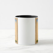 Ein Offizier, ein stehend, mit Klinge und Schild, Tasse (Zentrum)