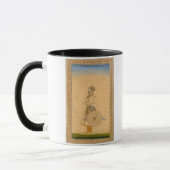 Ein Offizier, ein stehend, mit Klinge und Schild, Tasse (Links)