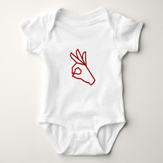 Ein-Okay Baby Strampler (Vorderseite)