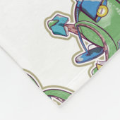 Ein Oktopus, der Lieben zum Lesen Fleecedecke (Ecke)