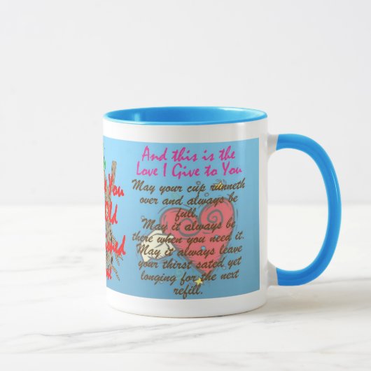 Ein Olde Liebe umgearbeitet (1) Tasse (Rechts)