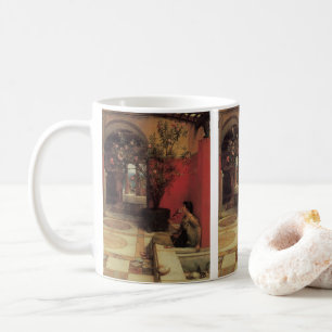 Ein Oleander von Alma Tadema, Vintage Flowers Kaffeetasse