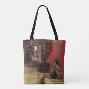 Ein Oleander von Alma Tadema, Vintage Flowers Tasche