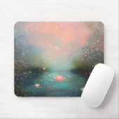 ein Ölgemälde auf einem Teich Mousepad (Mit Mouse)