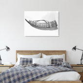 Ein oliphant leinwanddruck (Insitu (Schlafzimmer))