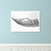 Ein oliphant leinwanddruck (Insitu (Holzboden))