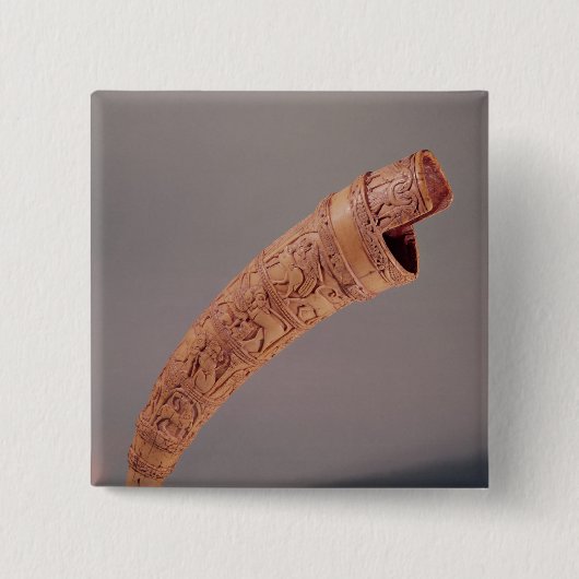 Ein oliphant, vom Schatz von St. Sernin Button (Vorderseite)