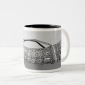 Ein oliphant zweifarbige tasse (VorderseiteRechts)