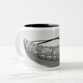 Ein oliphant zweifarbige tasse (Vorderseite Links)