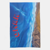 Ein omanisches Gebirge Geschirrtuch (Vertikal)