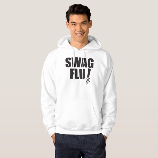 ein onefelix Entwurf "Swag-Grippe Hoodie " (Vorne ganz)