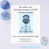 Ein Online-Shop mit Longton! Flyer (Einzeln)