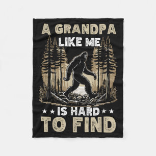 Ein Opa wie ich ist schwer zu finden Bigfoot Dad F Fleecedecke
