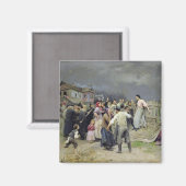 Ein Opfer des Fanatismus, 1899 Magnet (Vorderseite/Rückseite)