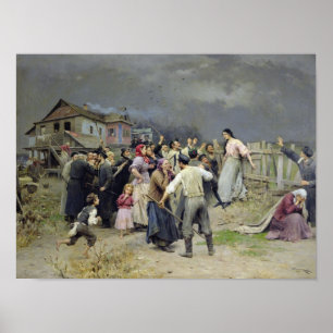 Ein Opfer von Fanatismus, 1899 Poster