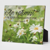 Ein Optimist Fotoplatte (Seite)