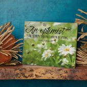 Ein Optimist Fotoplatte (Seite)