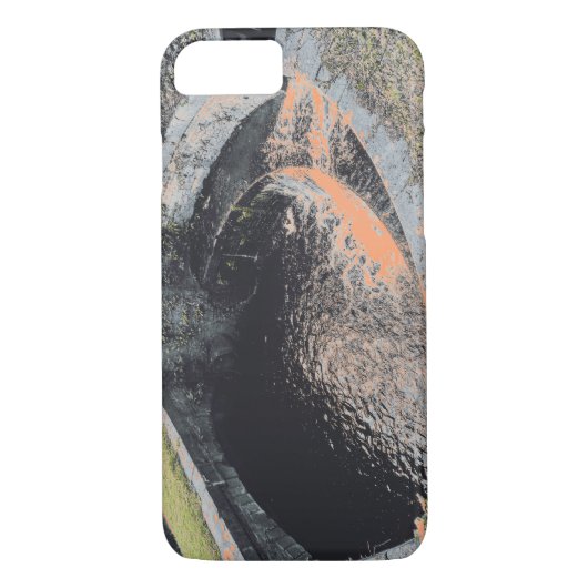 Ein Orange Pool in Welshpool Case-Mate iPhone Hülle (Rückseite)