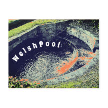 Ein Orange Pool in Welshpool Fotografie