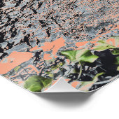 Ein Orange Pool in Welshpool Poster (Ecke)