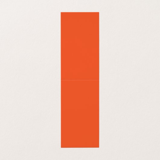 ein orangefarbener Hintergrund mit schwarzer Grenz Visitenkarten (Außenseite Aufgefaltet)