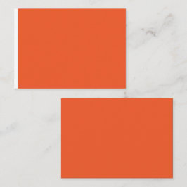 ein orangefarbener Hintergrund Platzkarte
