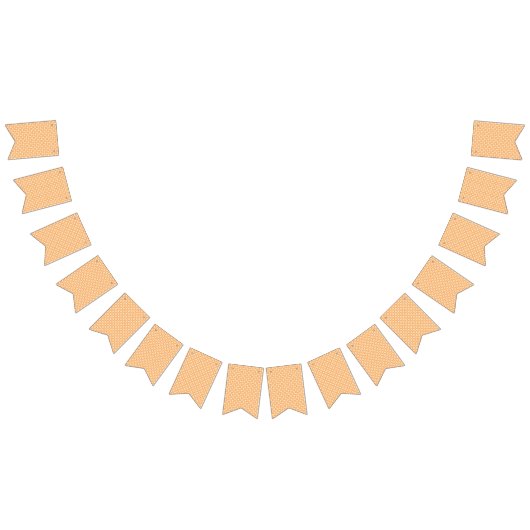 ein orangefarbener weißer Hintergrund mit kleinen  Wimpelkette (Alle)