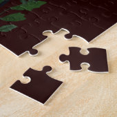 Ein orangefarbenes Marigold mit gelben Tipps Puzzle (Seite)