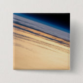 Ein Orbital Sunset von der Küste von Baja Kaliforn Button (Vorderseite)