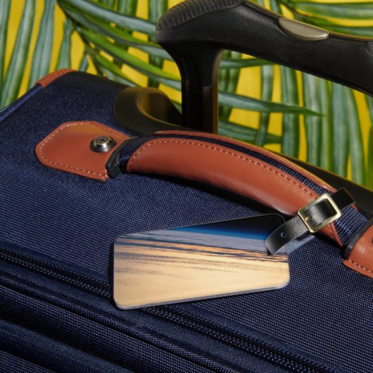 Ein Orbital Sunset von der Küste von Baja Kaliforn Gepäckanhänger (Vorderseite Insitu 3)