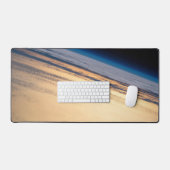 Ein Orbital Sunset von der Küste von Baja Kaliforn Schreibtischunterlage (Tastatur & Maus)