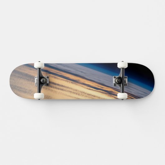 Ein Orbital Sunset von der Küste von Baja Kaliforn Skateboard (Horizontal)