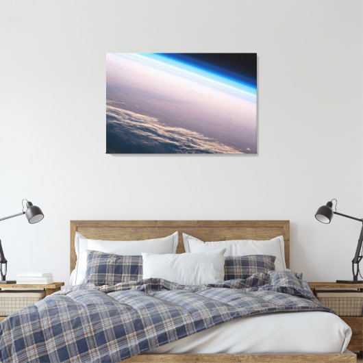 Ein orbitaler Sonnenuntergang vor der Küste von Ca Leinwanddruck (Insitu (Schlafzimmer))