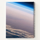 Ein orbitaler Sonnenuntergang vor der Küste von Ca Notizblock (Rückseite)