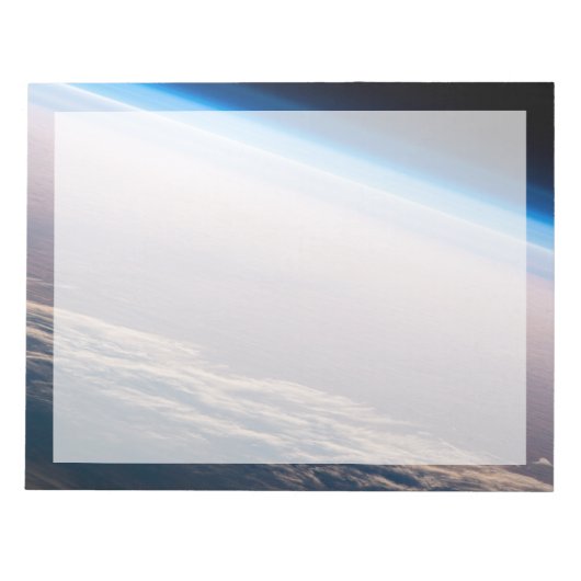 Ein orbitaler Sonnenuntergang vor der Küste von Ca Notizblock (Vorderseite)