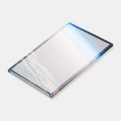 Ein orbitaler Sonnenuntergang vor der Küste von Ca Post-it Klebezettel (angewinkelt)