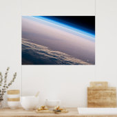 Ein orbitaler Sonnenuntergang vor der Küste von Ca Poster (Küche)