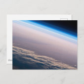 Ein orbitaler Sonnenuntergang vor der Küste von Ca Postkarte (Vorne/Hinten)