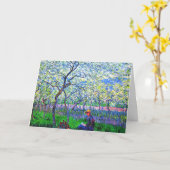 Ein Orchester im Frühling Karte (Gelbe Blume)