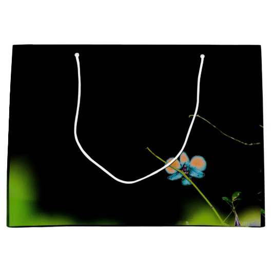 Ein Orchideen-Geschenktüte Große Geschenktüte (Vorderseite)