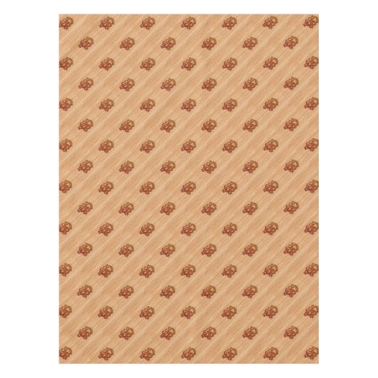 Ein orientalischer Drache in Bamboo Tischdecke (Vorderseite)