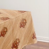 Ein orientalischer Drache in Bamboo Tischdecke (Beispiel)