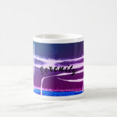 Ein originelles abstraktes Design auf einer klassi Kaffeetasse (Mittel)